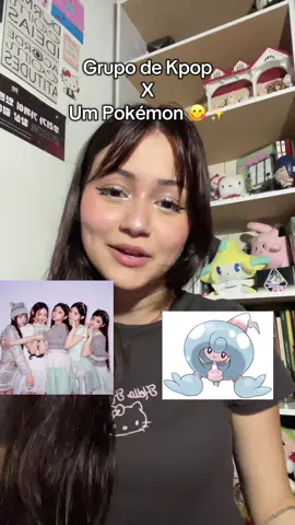 Acho que esses grupos têm a mesma vibe desses Pokémons! Ansiosa pra ver a opinião de vocês🤭 #pokemonbr #pokemoncollector #pokemontiktok #pokemoncommunity #kpop 