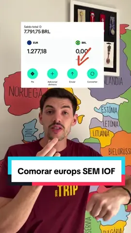 SEGUE O PERFIL PARA COMPRAR EUROS SEM IOF #eurotrip #viajarbarato #viagem