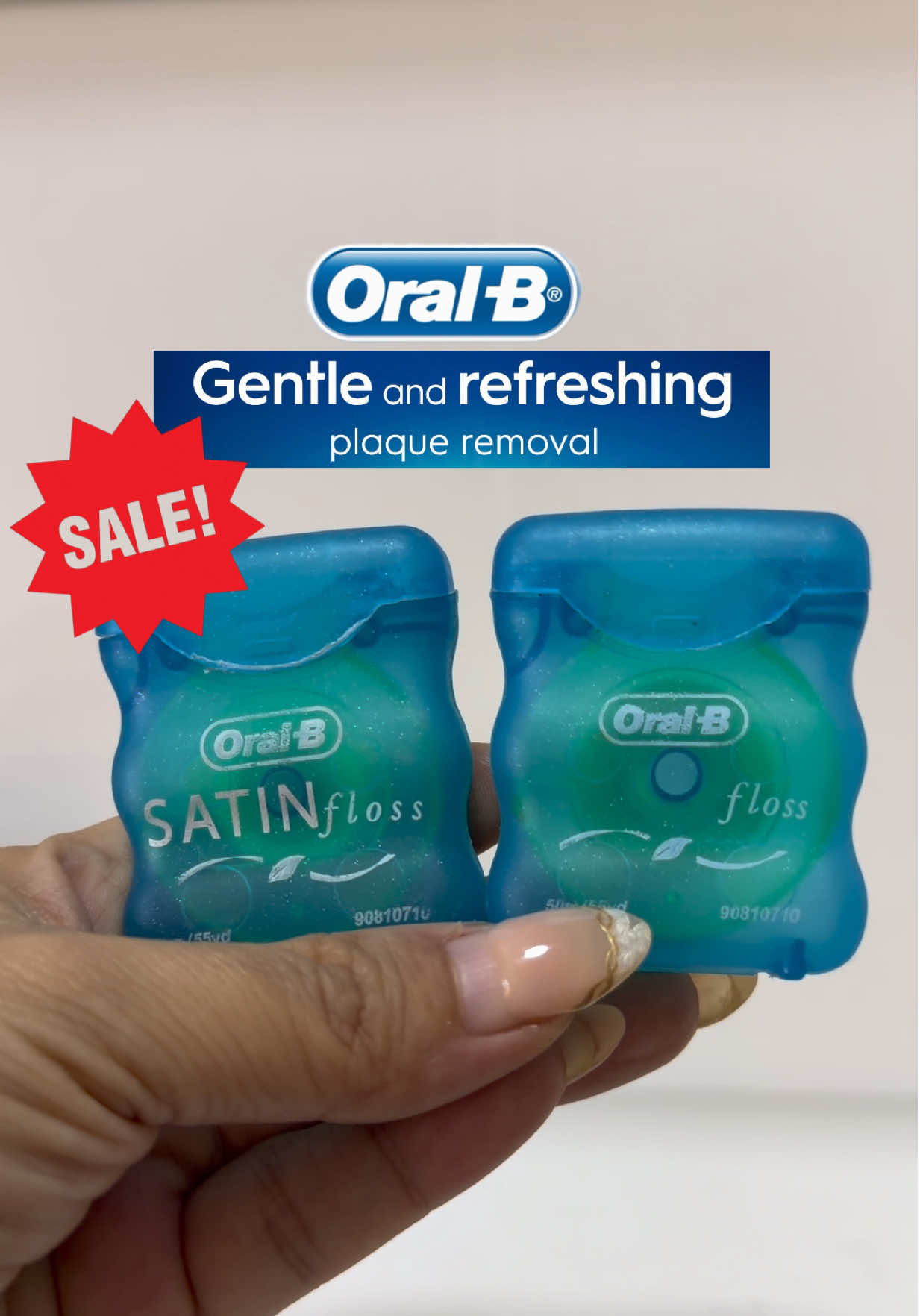#oralb #oralbph #oralbsatinfloss #floss @P&G Personal Care 