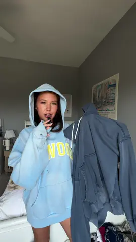 help me pick which sweatshirts should come with me for this move…🤨🏙️ #nyc #moving #fyp #packing 