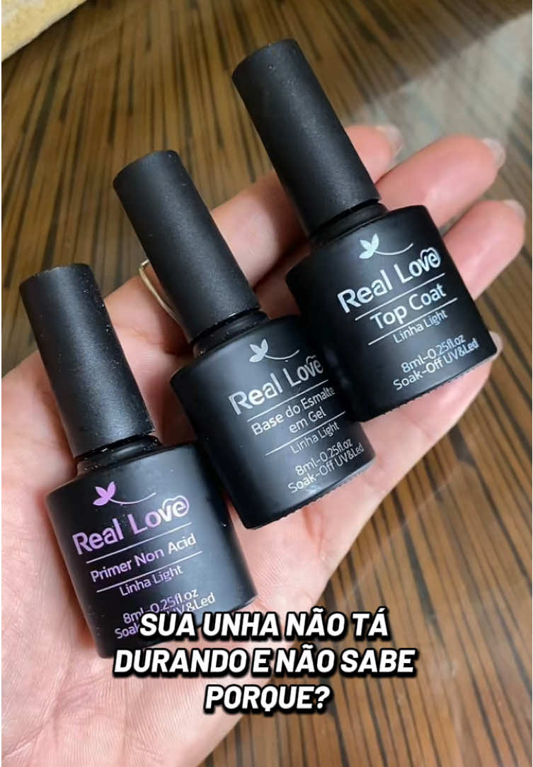 O kit que você precisa para começar. #reallove #unhas #preparadores 