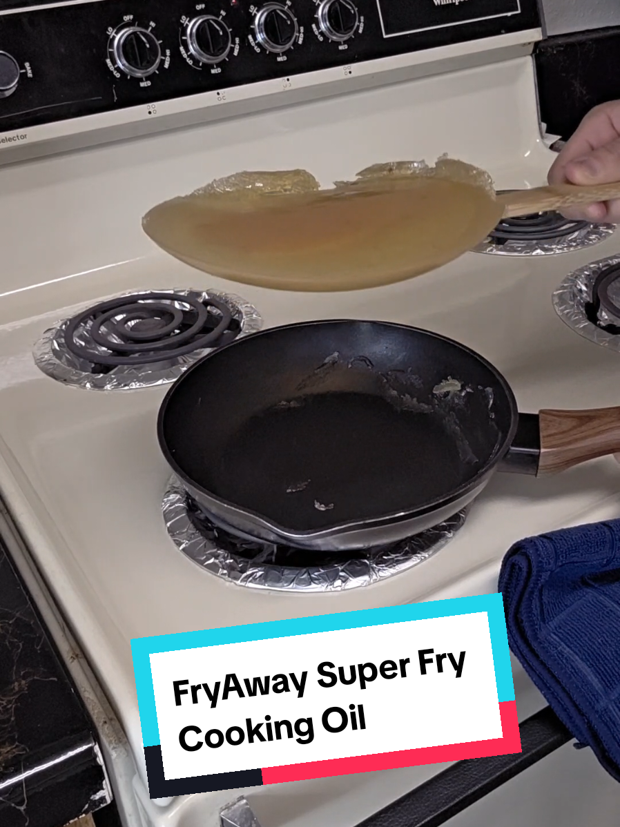 El polvo que convierte el aceite de cocina de líquido en sólido. Cuida tus tuberías y ahorrar dinero! . . . . . #OilSolidifier #Aceitedecocina #trucodecocina #fryaway  #tiktokshopcreatorpicks 