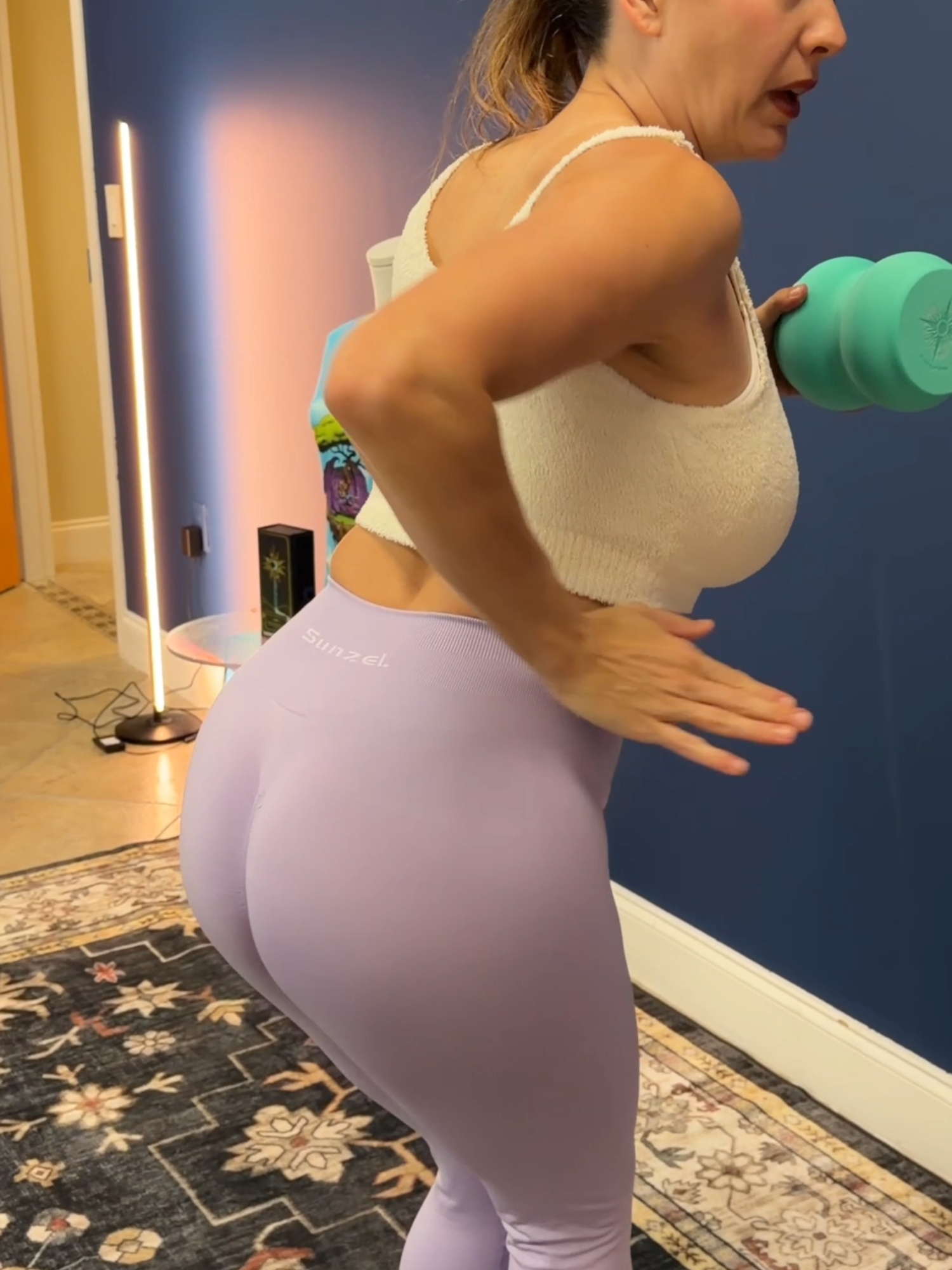 Rounder Butt Starts with Full Glute Activation Rollers, Massage/Body Oil: @mondragonmerch