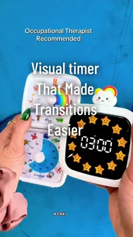 Kids understand what they can see! My daughters OT recommended this, and it’s been one of the best parenting tools 💚 #visualtimer #timer #parentingtools #parentinghacks #timers 