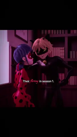 The best ladynoir scenes of all seasons, I really love their way of flirting🤭🙈❤️ #brunomars #miraculous #edit #Love #ladynoir 