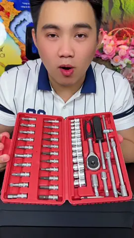 Bộ cờ lê tuvit 46 chi tiết sửa chửa