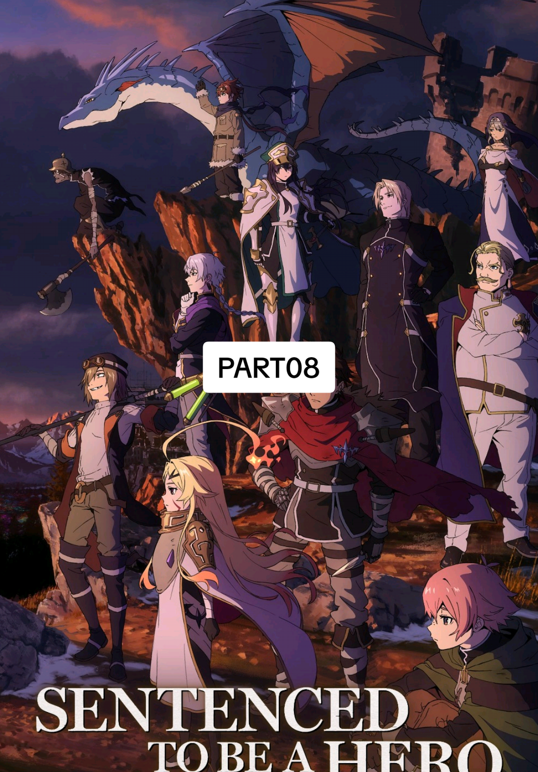 Sentenced to be a hero #vf #animefr #french #animation 