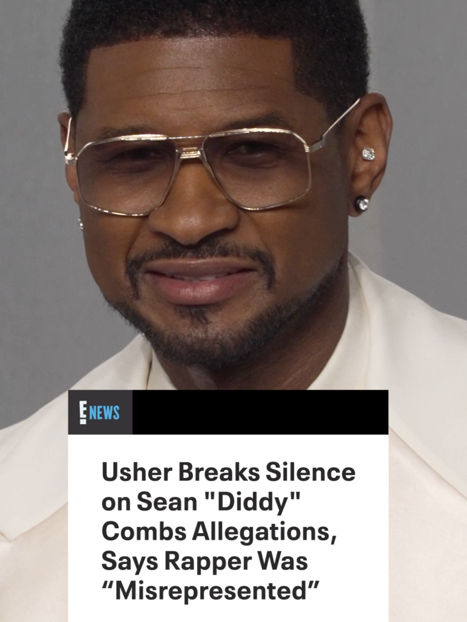 Usher is speaking out about Diddy's influence. He addresses the allegations against the music mogul, who is currently serving a 50-month sentence for prostitution-related charges, at the link in bio.
