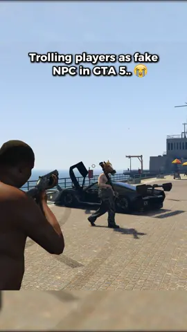 He didn't see that coming 💀😭 #gta #gtav #gta5 #fyp #gtaonline 