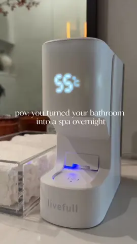 This is one of those  finds that instantly upgrades your entire skincare routine.  I didn’t even realize how much I needed a hot face towel warmer until I tried it… now I feel like I’m doing a spa facial at home every night.  It heats up to the perfect temp, feels SO relaxing on your skin, and makes cleansing + removing makeup 10x better. If you love a luxury self care routine, glowing skin, and that clean girl aesthetic… this is it  #amazonfinds #skincareroutine #selfcareessentials #beautyhacks #amazonmusthaves