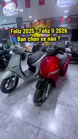 ⚠️ CHỌN SAI XE LÀ TIẾC! FELIZ 2025 vs FELIZ II 2026 ⚠️ Bạn đang phân vân giữa: 👉 VinFast Feliz 2025 👉 VinFast Feliz II 2026 🔥 So nhanh trong 10s: ✔ Feliz 2025 👉 Sạc tại nhà – không mất phí thuê pin 👉 Hợp đi gần – đi ít ⚡ Feliz II 2026 👉 Đổi pin siêu nhanh 👉 Đi xa – không cần chờ sạc 💥 Chốt luôn: 👉 Đi ít → chọn Feliz 2025 👉 Đi nhiều → chọn Feliz II 2026 📩 Comment “FELIZ” để Cường tư vấn chi tiết! #cuongxehay #vinfast #feliz2025 #felizii2026 #xedienvinfast 