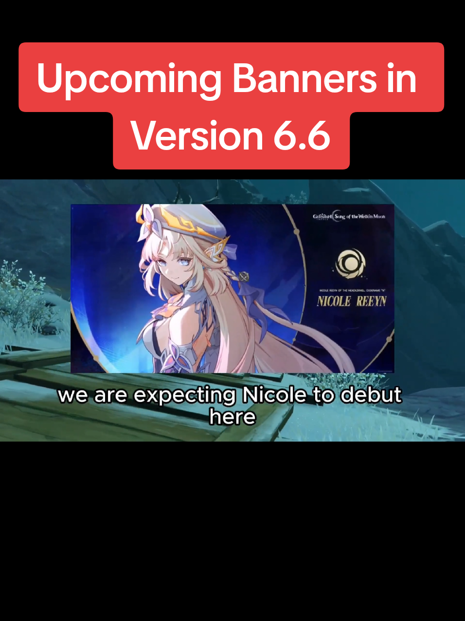 Upcoming Banners in Version 6.6 #Genshin #GenshinImpact #hoyoverse #hoyocreators #genshinbanner 
