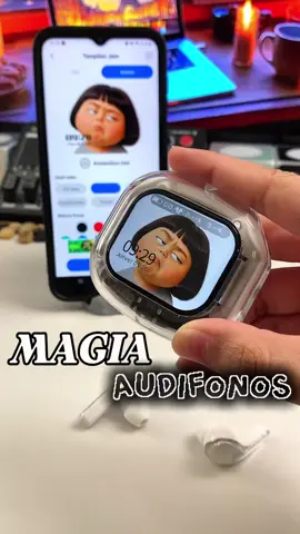 Pantalla táctil, traducción inteligente y sonido envolvente en un solo producto ✨#audifonos #pantallatactil #traductor #sonidoenvolvente  #tiktokshop