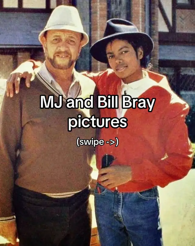 Bill Bray was Michael’s security guard from the jackson 5 days up until the 2000s and passed away in 2005. Michael considered him as a second father, he watched michael grow up and he never left his side❤️ #michaeljackson #MJ #applehead #jackson5 #thejacksons 