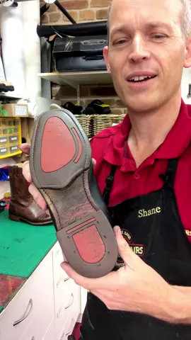 These R.M. Williams Dynamic Flex boots came in with split soles. A solid repair gave them a second life. #rmwilliams #newzealand #shoerepair #shanesshoerepairs #howto