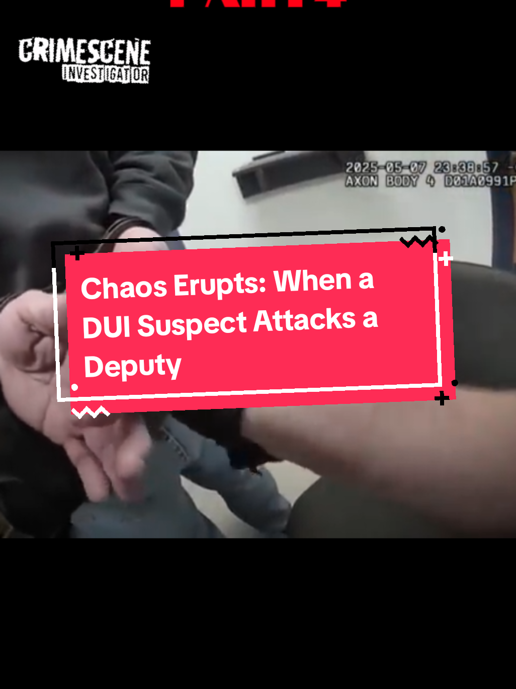 Chaos Erupts: When a DUI Suspect Attacks a Deputyl #truecrime #crimezero #caughtoncamera #shockingmoment #truecrimestories 