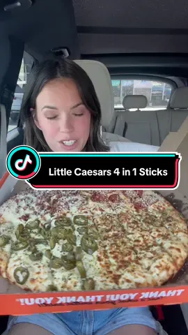 Jalapeno one would be good w ranch too #littlecaesars #pizza #fastfood #mukbang #eatingshow 