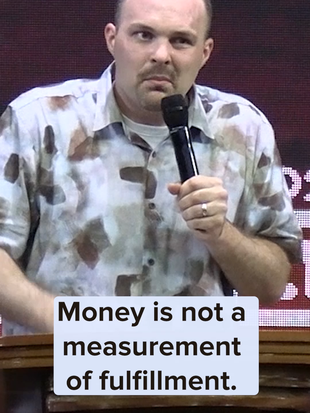 Money is NOT a measurement of FULFILMENT! #Money #Wealth #Success #Fame #Fulfilment #Truth #BrotherChris
