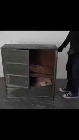 Part 1: AMAZING Restoration of a 50+ year old Cabinet #foryou #amazing #building #engine #restoration 