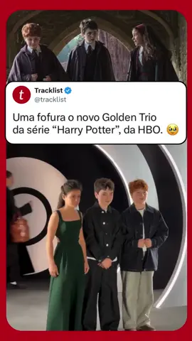 GOLDEN TRIO! Arabella Stanton, Dominic McLaughlin e Alastair Stout juntos em novo vídeo na última quarta-feira (26). 🥹 Os atores, que darão vida a Harry Potter, Hermione Granger e Ron Weasley, se encontraram durante um evento da série “Harry Potter”, da HBO, realizado após o lançamento do primeiro teaser. (📹: Reprodução/X) #arabellastanton #dominicmclaughlin #alastairstout #harrypotter #hermionegranger #ronweasley #hbo #hbomax #fy #fyp #entretênews