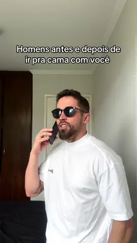 Homens antes e depois de ir pra cama com você 🤣🔥 . #humor #ficante #date #lovebombing #fy 