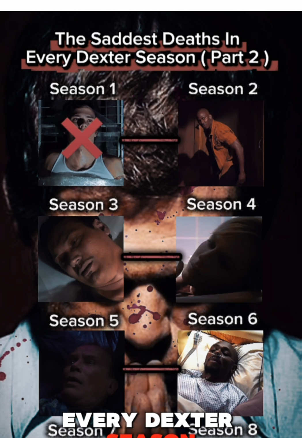 The Saddest Deaths In Every Dexter Season (Season 2)|#dexter #dextermorgan #jamesdoakes #bayharborbutcher 