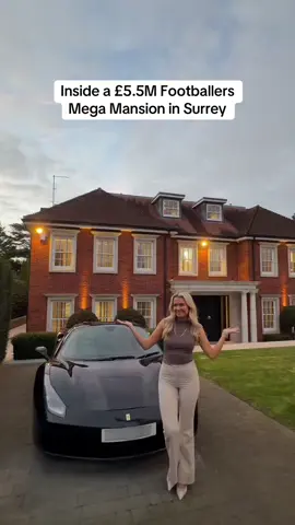 POV: You’re touring a £5.5M mega-mansion in the UK’s most famous footballer’s neighborhood. We’re in Cobham, Surrey, the 