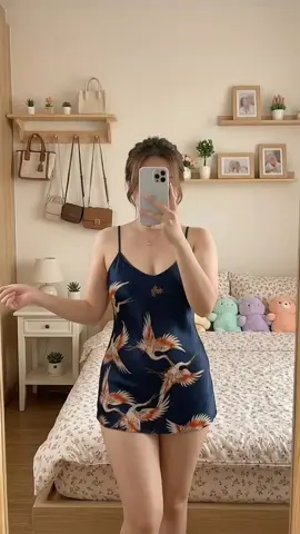 #ootdsimple #bajutidurmurah #minidress 