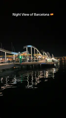 Night View of Barcelona 🇪🇸 #barcalona #spain #catalunya #viral 