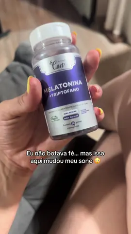 Sério… eu não tava mais aguentando dormir mal 😩 #sonorestaurador #melatonina #gomamelaronina #melatoninagominhas 