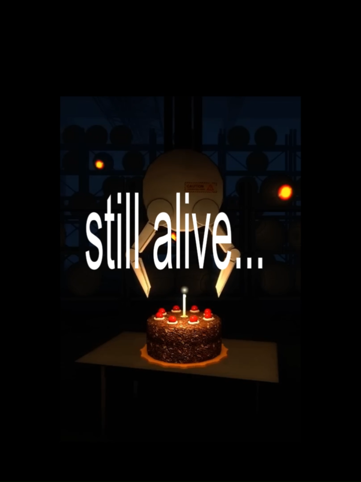 Still Alive // Portal 1 Edit // SPOILERS !!! #edit #portal #halflife #portal2 #valve