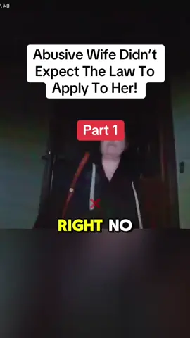 Abusive Wife Didn’t Expect The Law To Apply To Her! #cops #usa #police 