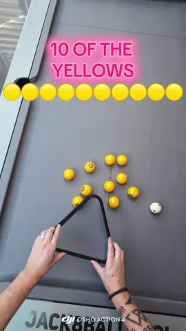 10 OF THE YELLOWS 🟡🟡🟡🟡🟡🟡🟡🟡🟡🟡 #pool #snooker #billiards #cue #foruu 