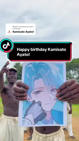 Replying to @Niudance.com #kamisatoayato #GenshinImpact  Happy birthday Kamisato Ayato!