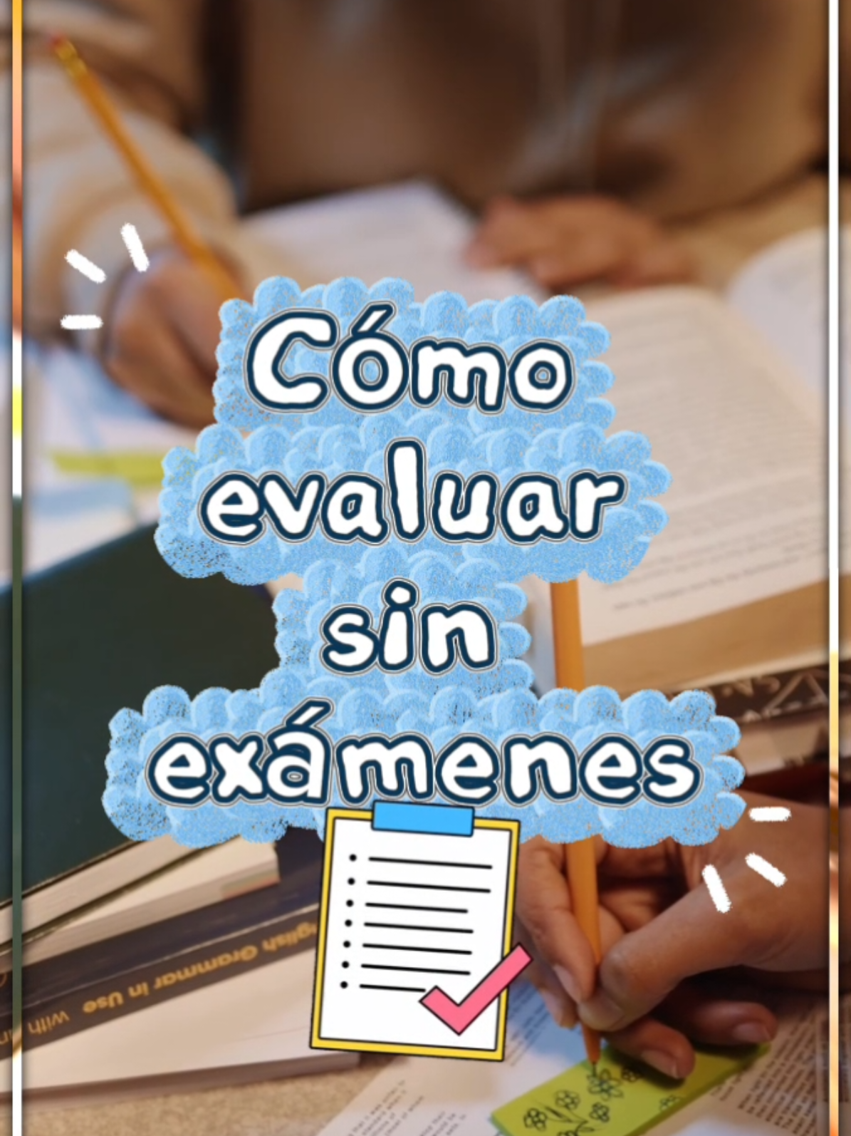 Cómo evaluar sin exámenes. La evaluación no se limita a los exámenes. Existen formas más efectivas de evaluar el aprendizaje de los alumnos. #educacion #docentes #pedagogia #evaluacion #maestros 