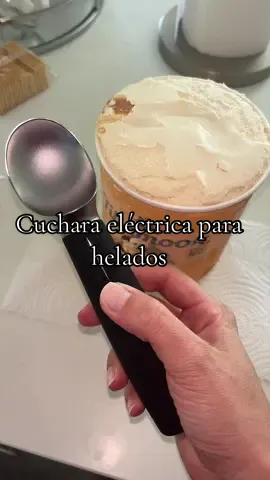 Sirve tu helado en segundos con este cucharón eléctrico. Ya no necesitas ponerlo en el microondas ni dejarlo afuera y esperar 😍 con esta cuchara eléctrico todo es mucho más fácil.  #helados #KitchenHacks #icecreamspoon #electricheater #tiktokshopcreatorpicks 