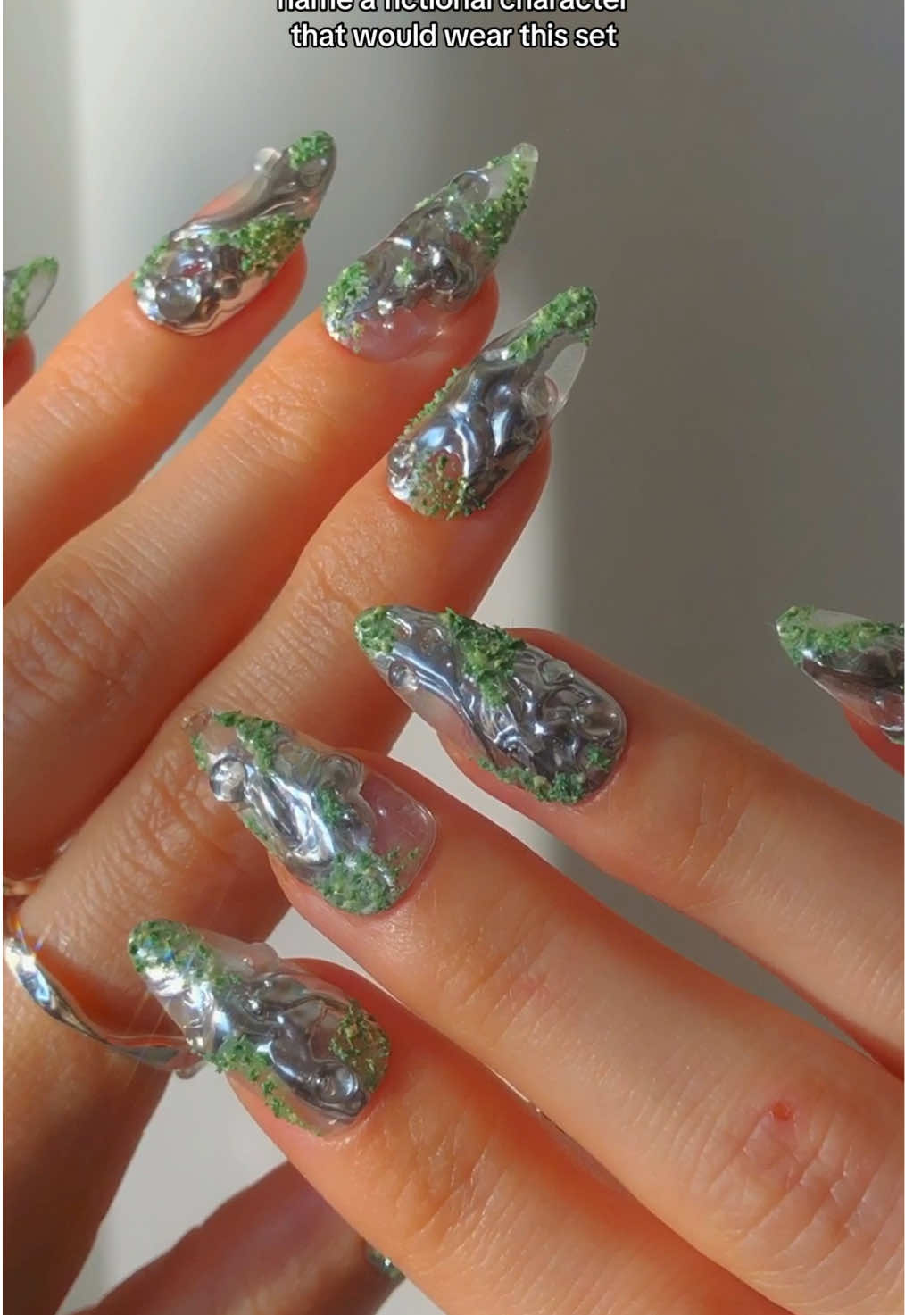 another incredible set by @sansungnails x @she_is_grei 🙂‍↕️🩶  unpaid ad • gifted product #nails #pressons #pressonnails #nägel #nailart