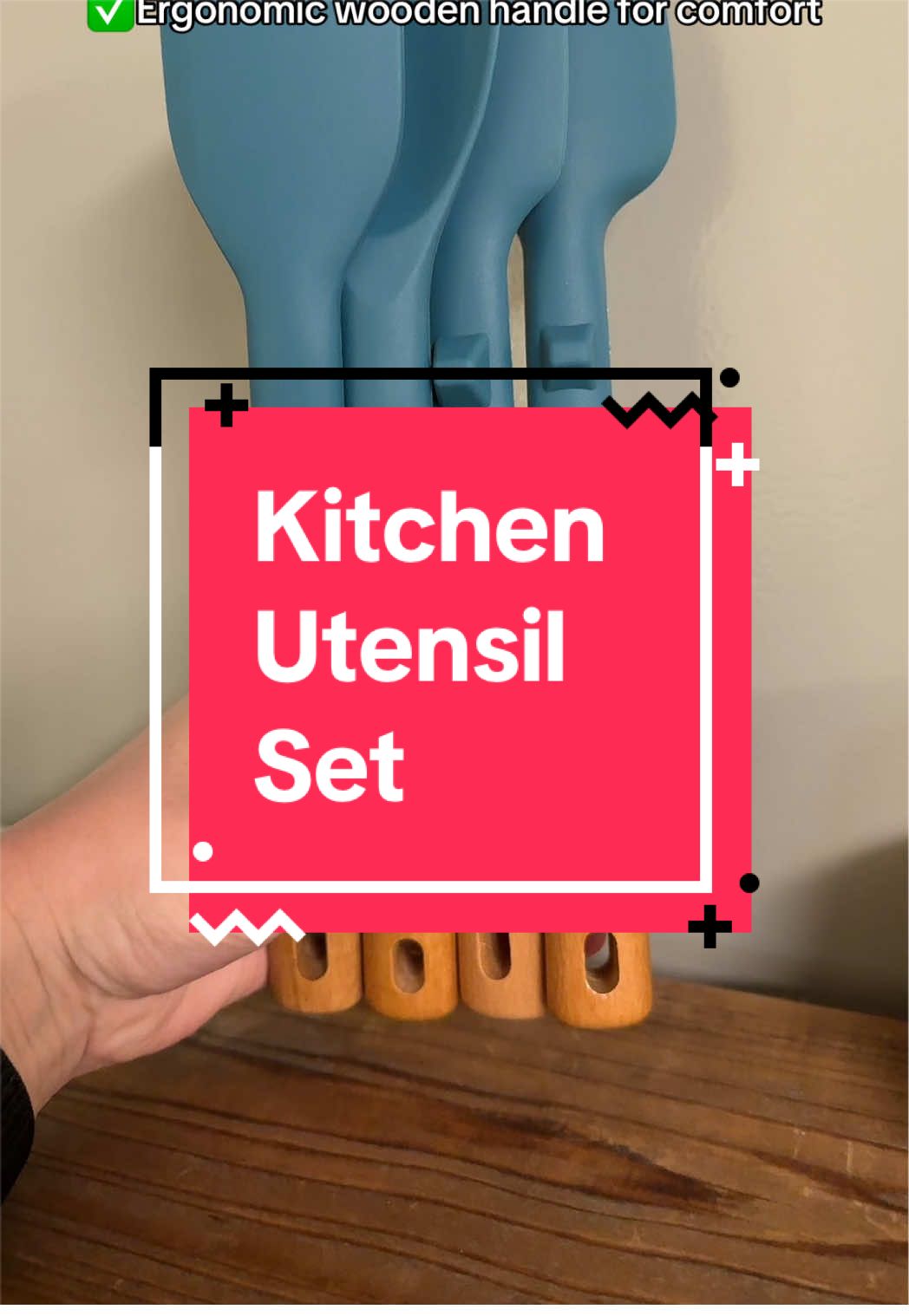 - Heat Resistant: Can withstand temperatures up to 446℉, making it ideal for various cooking methods. - Flexible and Sturdy: Designed to be robust enough for tough tasks but flexible enough for precise scraping. - Ergonomic Design: Features an ergonomic wooden handle for comfort and better grip during use. - Comfortable Grip: Ergonomically designed to enhance user comfort and control over the cooking process. - Multi-Functional: Versatile use including baking, frying, and mixing with non-scratch silicone. - Material: Made with BPA-free matte silicone, ensuring a safe cooking tool for every kitchen. #kitchengadgets #kitchenutensils #KitchenHacks #kitchenware #kitchendecor 
