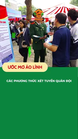 4 phương thức xét tuyển quân đội #tuyensinhquandoi #quandoi #QDA #hsaeducation 