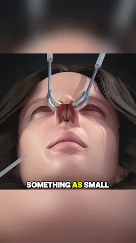 Rhinoplasty surgery explained how the nose shape is reshaped to improve appearance and breathing #Rhinoplasty #NoseSurgery #PlasticSurgery #FaceAesthetics #3DMedicalAnimation