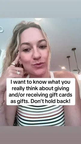 What’s the etiquette these days? I’m not talking about giving to a teenager who has requested it but adult to adult friend a friend what are your thoughts? #giftideasforher #giftideasforhim 