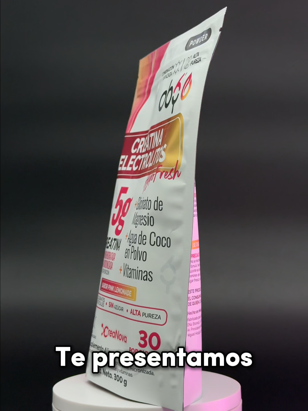 Lo más nuevo de OBY ya está aquí  💗  Te presentamos nuestra Creatina Monohidratada con Electrolitos:  ⚡ 5g de creatina monohidratada micronizada: 100% alta pureza 💧 Electrolitos esenciales + agua de coco en polvo + Glicinato de Magnesio 🧬 5 vitaminas esenciales 🍓🍋 Sabor pink lemonade 🚫 Sin azucar, sin rellenos Una fórmula diseñada para acompañar tu rutina, tu hidratación y tu constancia diaria. Consiguela ya en TikTok Shop 🛒 #creatina #creatinamonohidratada #fyp #tiktokshop #parati #gym