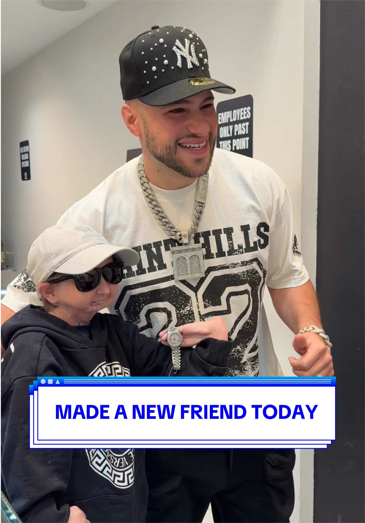 I’m very grateful for making a new friend today ! Calen you inspire me ! Enjoy your new Rolex #Mosesthejeweler