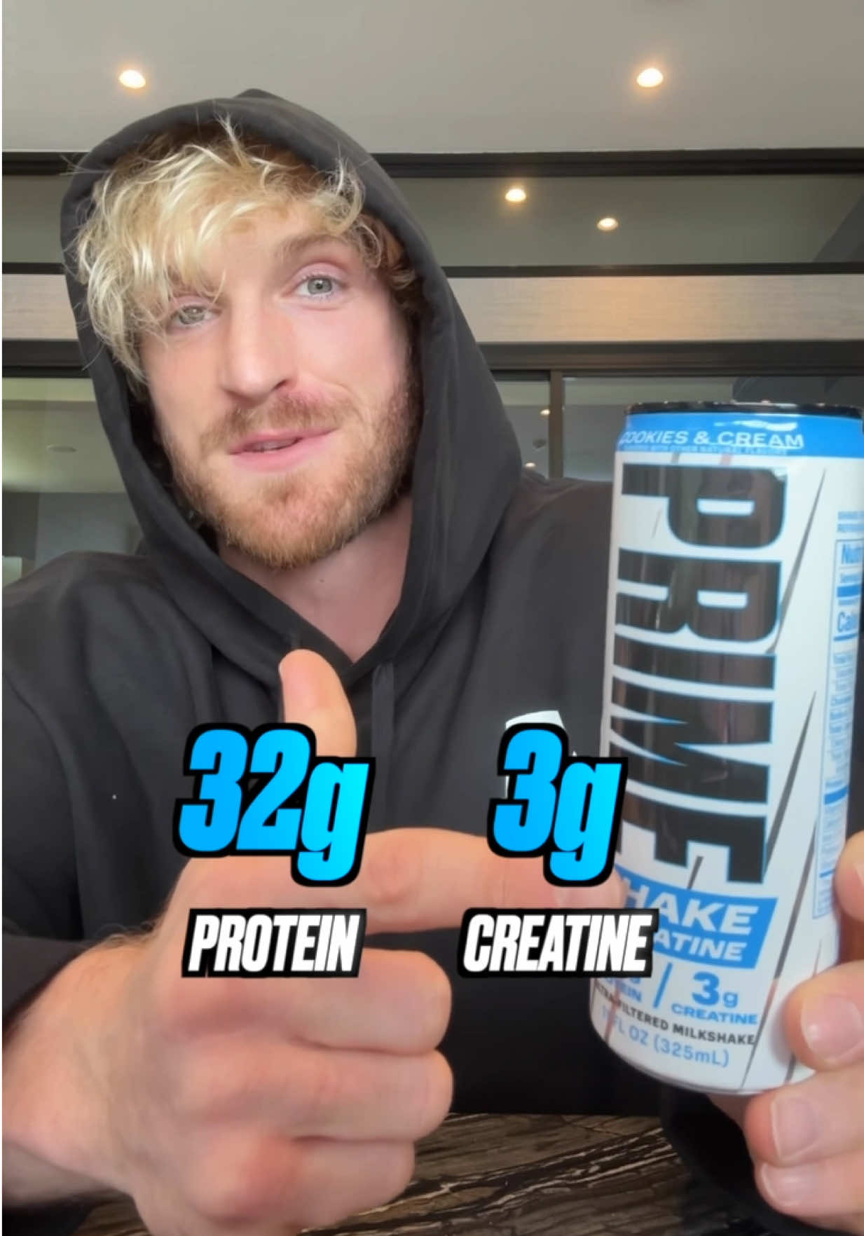 We’ve done it: 32g protein + 3g creatine. Ready when you are @PRIME 