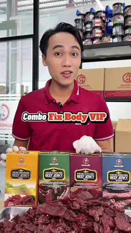 🥩 4 vị chọn tuỳ mood:  • Khô bò Xông Khói  • Khô bò Nguyên Bản  • Khô bò Tây Bắc  • Khô bò Thảo Mộc 🌿 👉 Giàu đạm – ít béo – no nhanh – không ngán  Break nhẹ, vui miệng, – Healthy Break mỗi ngày! #HealthyBreak #AnVatHealthy #quanghienfoods #KhoBoQuangHien #EatClean