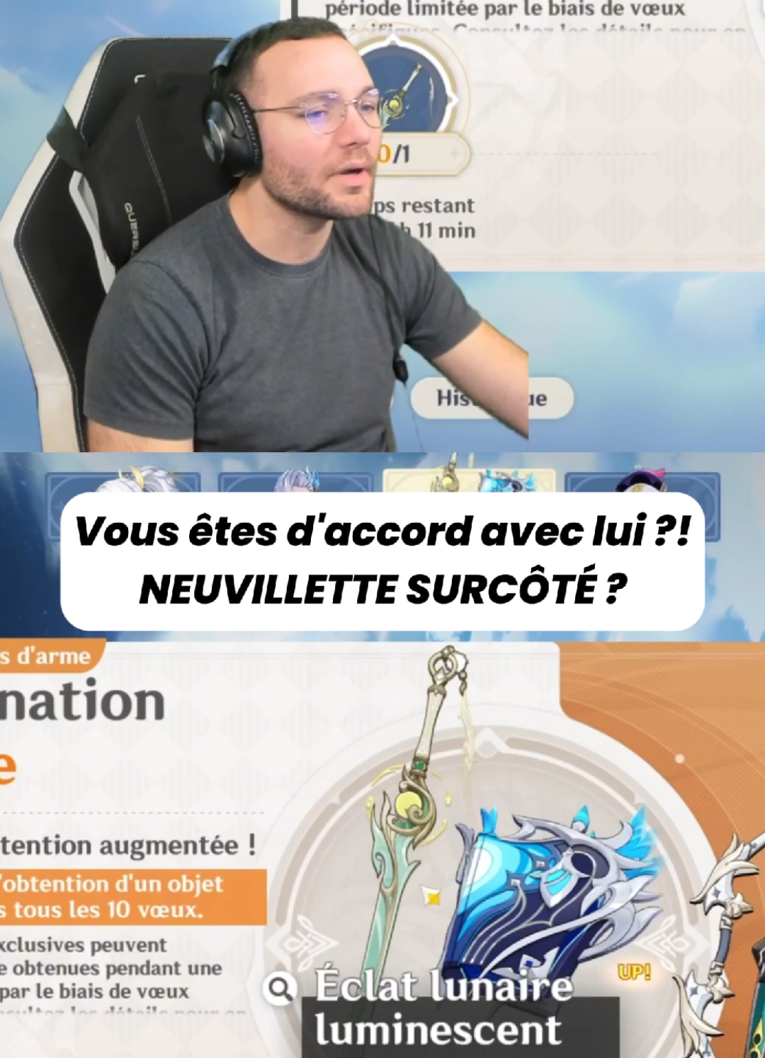 Un avis frauduleux ou pas sur #NEUVILLETTE ? #genshinimpactedit #GenshinImpact #genshin #genshintiktok 