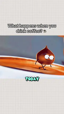 What happens inside you body when you drink coffee? #LearnOnTikTok #coffee #fyp  Credits: CasiCreativo on YouTube 