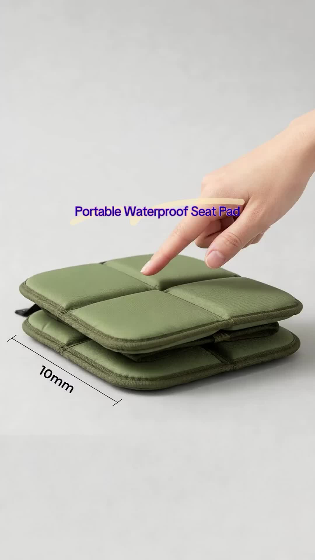 Outdoor Foldable Seat Pad, 10mm Thick Portable Waterproof Cushion, Ideal for Camping Hiking Picnics Concerts Football Games #versatilepurse #foldablepool #outdoorfurnitureideas #outdoorfinds #portablestool #seatcoversolutions #foldablebed #foldableloungechair #foldablewalkingpad #campermusthave
