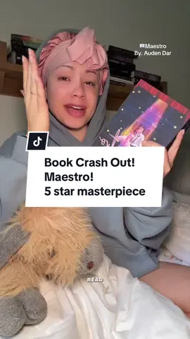 New Favorite Book?!  End Reaction to Maestro By Auden Dar!  This book had me in all my feelings! I literally couldn’t put it down and lost two days of sleep! This is what we call a LOVE STORY with a happy ending! It is a journey these two ppl go through to be together. It was so beautiful and painful, I wouldn’t change a thing! I already know I will be thinking about these characters for the rest of my life!  Thanks to the besties who helped me get through this one 😭🫶🏼🖤. @Maya 📖✨ @Sherry 📚  #BookTok #bookrecs #MustRead #sadbooks #romancebooks 
