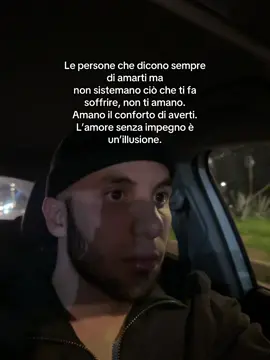 l’amore senza impegno è un’illusione.